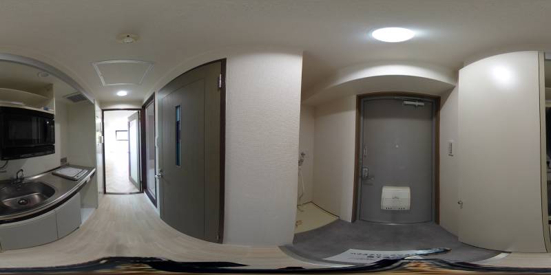 パノラマ画像玄関