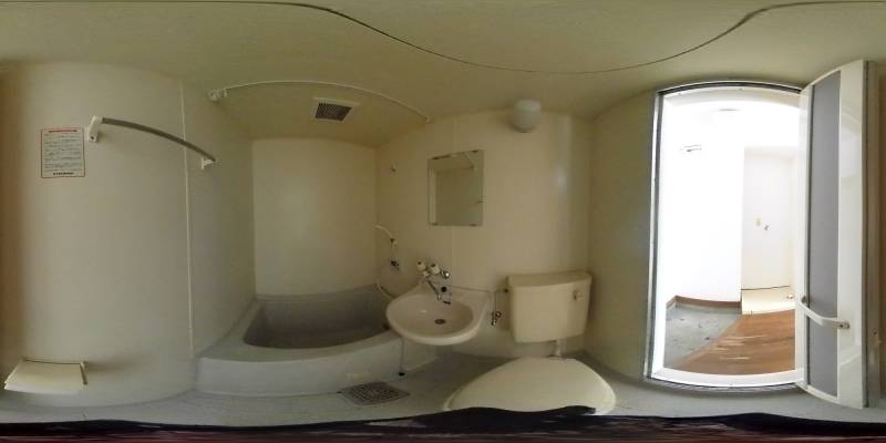 パノラマ画像洗面所