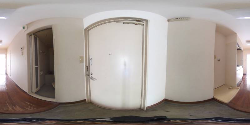 パノラマ画像玄関