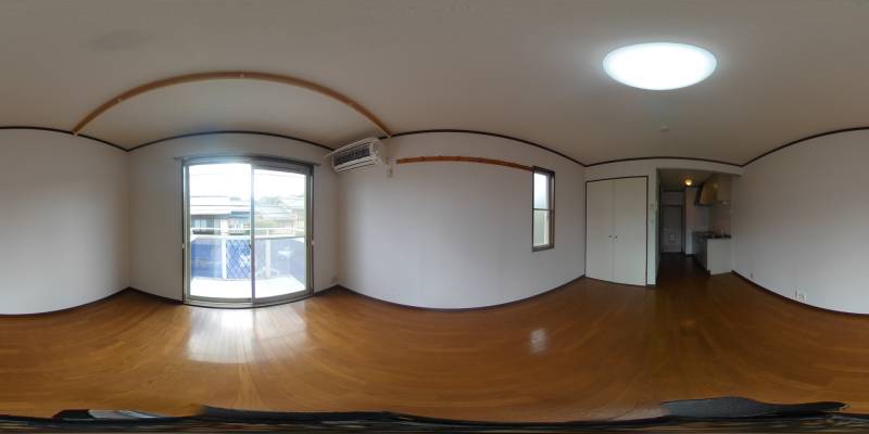 パノラマ画像洋室