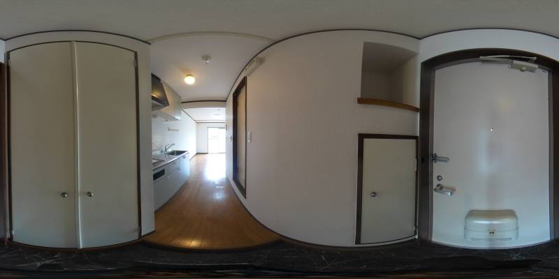 パノラマ画像玄関