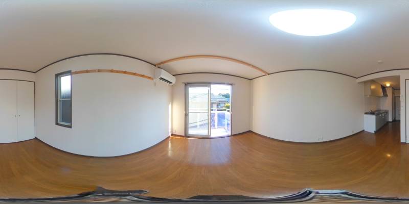 パノラマ画像洋室