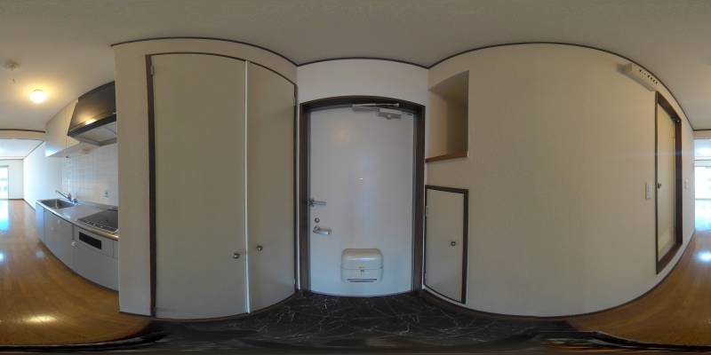 パノラマ画像玄関