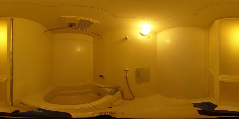 パノラマ画像バスルーム