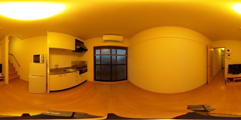 パノラマ画像ダイニング