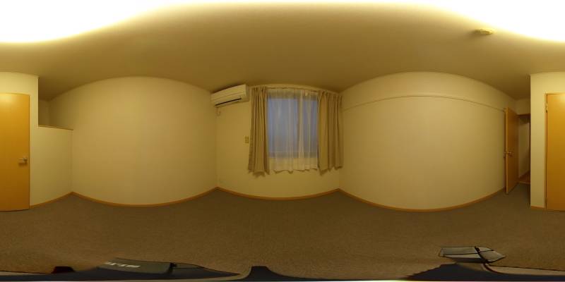 パノラマ画像洋室