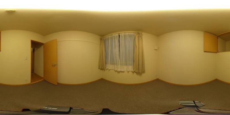 パノラマ画像洋室