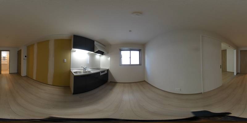 パノラマ画像洋室