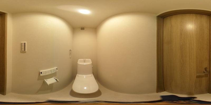 パノラマ画像トイレ
