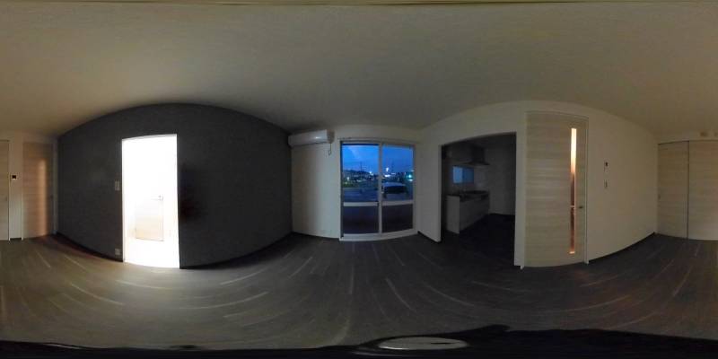 パノラマ画像リビング