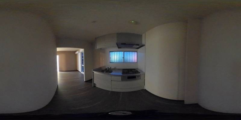 パノラマ画像キッチン