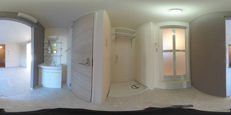 パノラマ画像洗面所