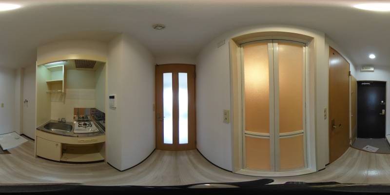 パノラマ画像キッチン