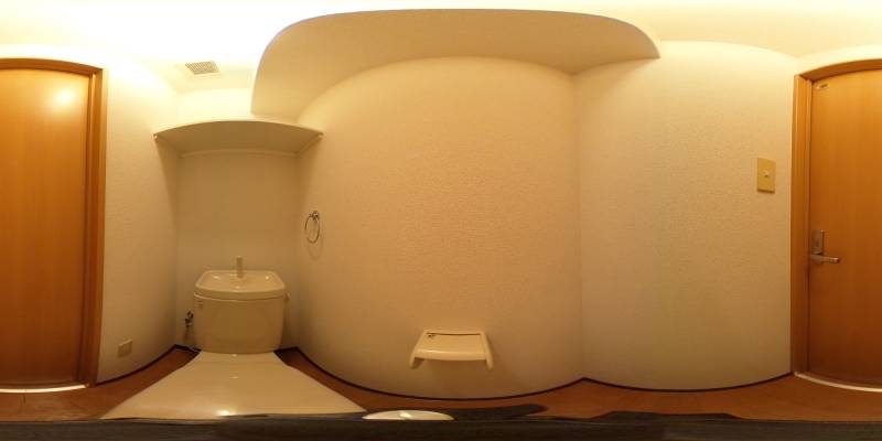 パノラマ画像トイレ