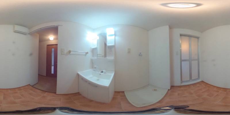 パノラマ画像洗面所