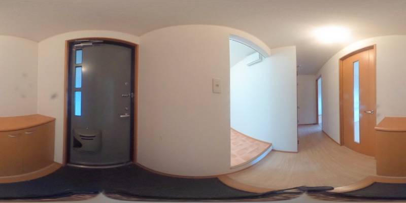 パノラマ画像玄関