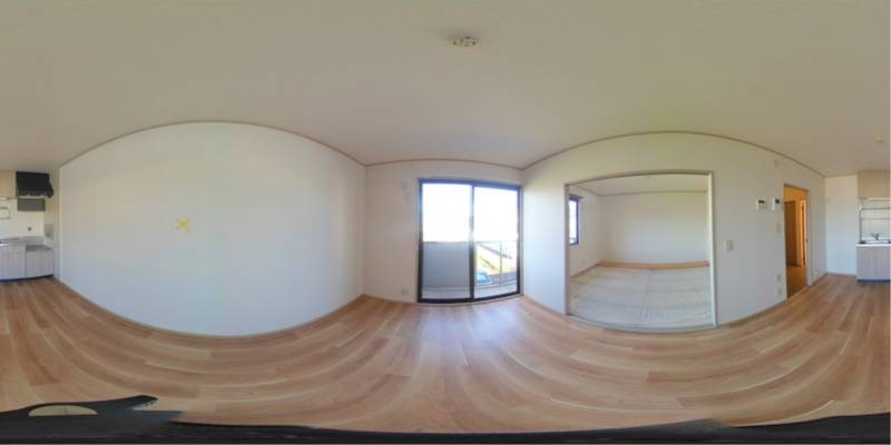 パノラマ画像リビング