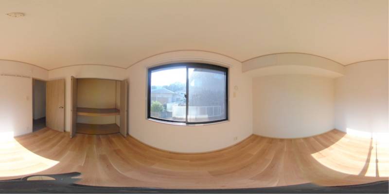 パノラマ画像洋室