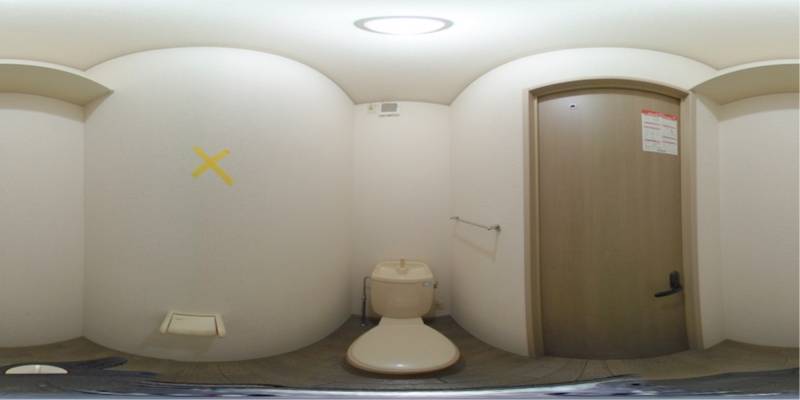 パノラマ画像トイレ