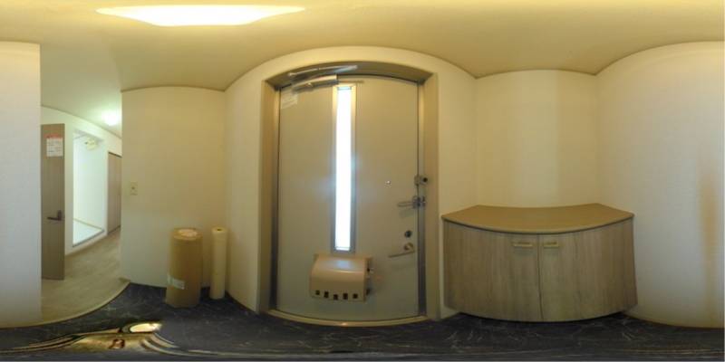 パノラマ画像玄関