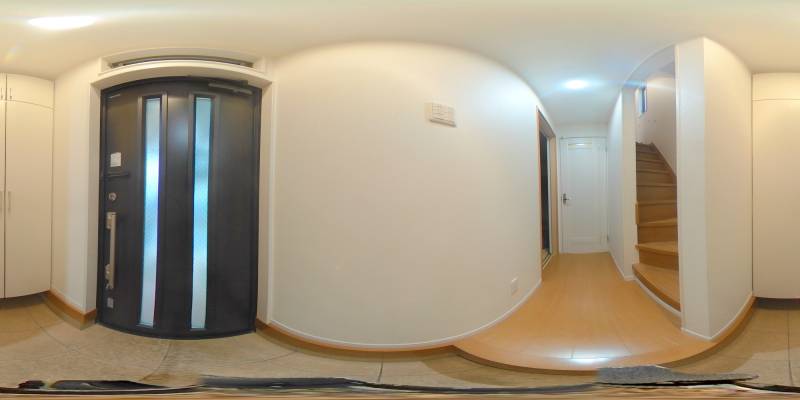 パノラマ画像玄関