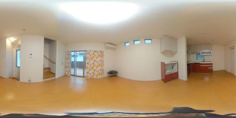 パノラマ画像リビング