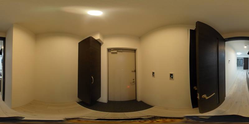 パノラマ画像玄関