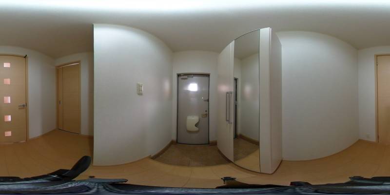 パノラマ画像玄関