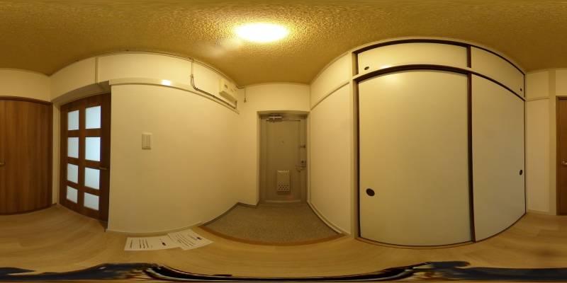 パノラマ画像玄関