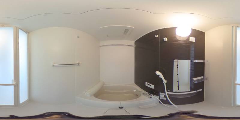 パノラマ画像バスルーム