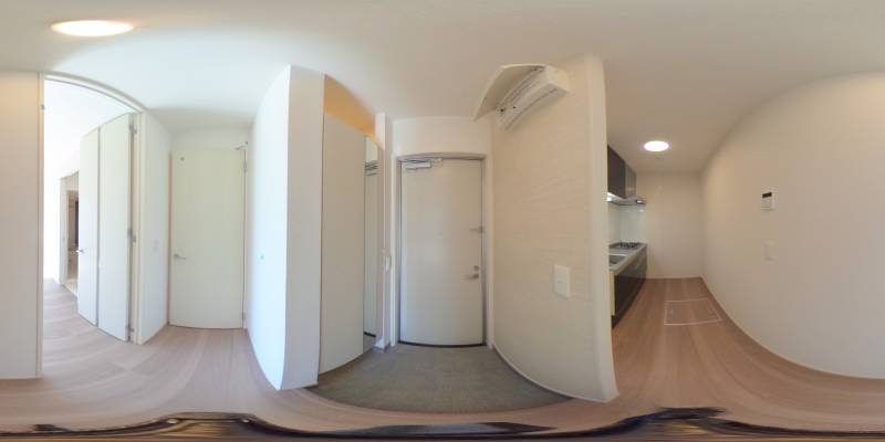 パノラマ画像玄関