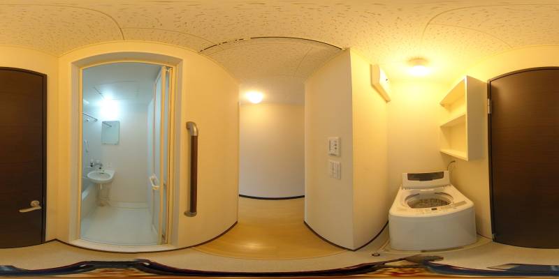 パノラマ画像洗面所