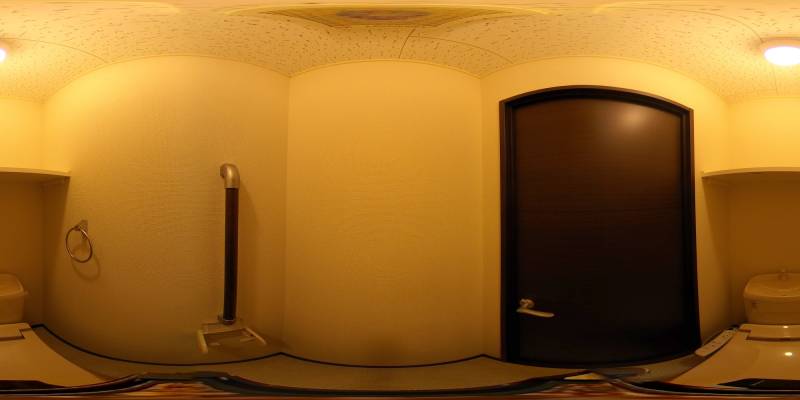 パノラマ画像トイレ