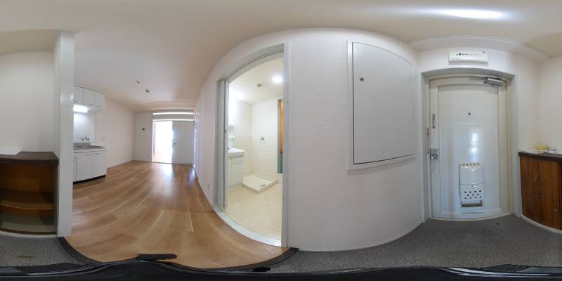 パノラマ画像玄関