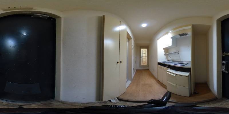 パノラマ画像玄関