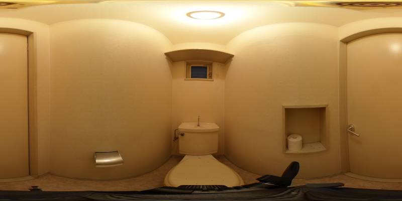 パノラマ画像トイレ