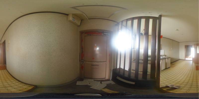パノラマ画像玄関