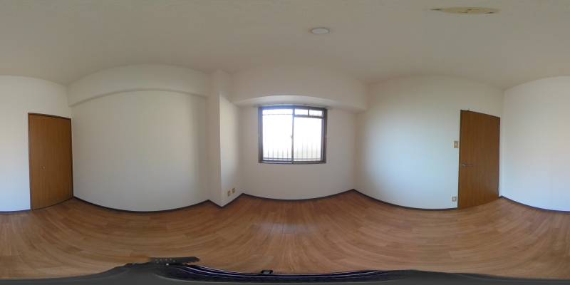 パノラマ画像洋室