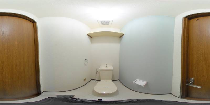 パノラマ画像トイレ