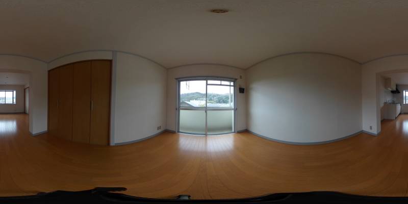 パノラマ画像洋室