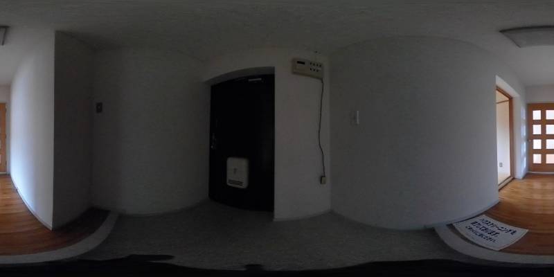 パノラマ画像玄関