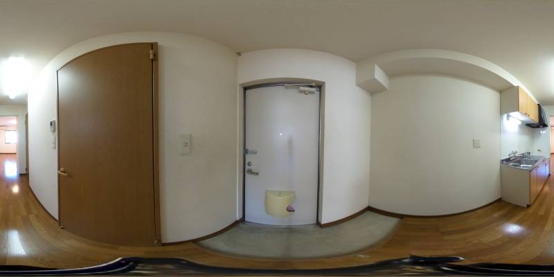 パノラマ画像玄関