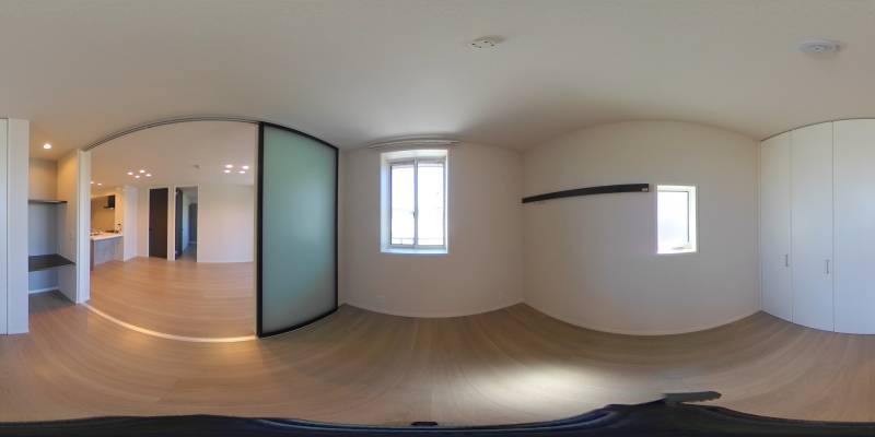 パノラマ画像洋室