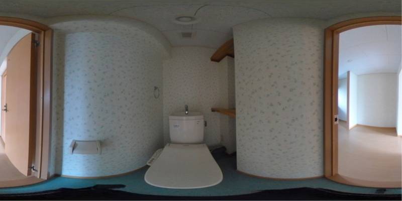 パノラマ画像トイレ