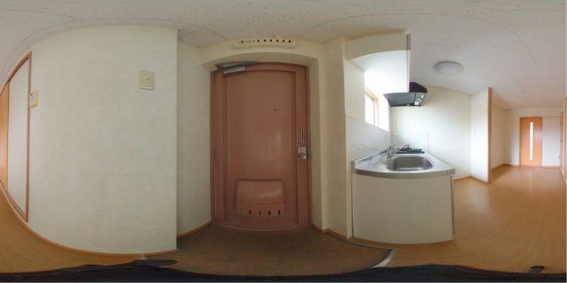 パノラマ画像玄関