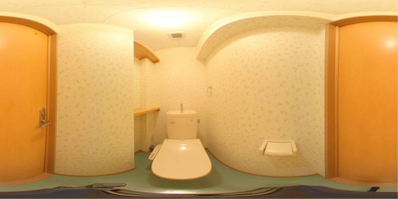 パノラマ画像トイレ