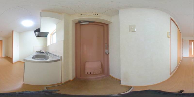 パノラマ画像玄関