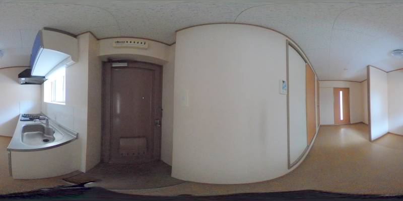 パノラマ画像玄関