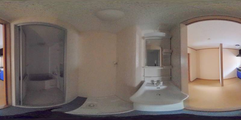 パノラマ画像洗面所