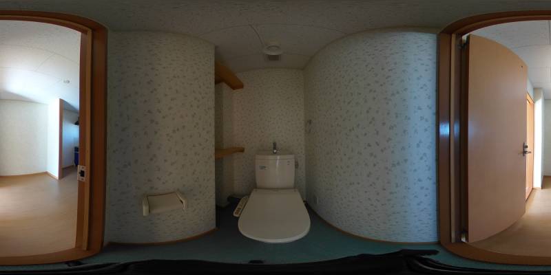 パノラマ画像トイレ